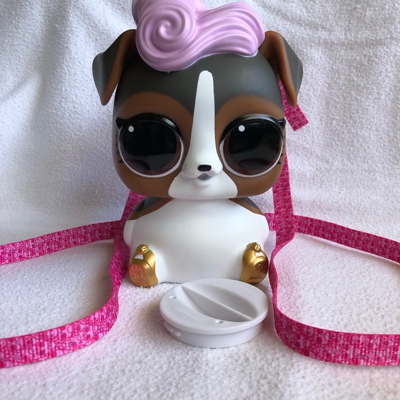 LOL Biggie Pet DJ K9 Backpack / Bank with 9 Sealed Surprises Inside and 1 Charm - Picture 8 of 14